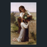 William-Adolphe Bouguereau-At The Fountain lg Poster<br><div class="desc">At The Fountain lg by William-Adolphe Bouguereau</div>