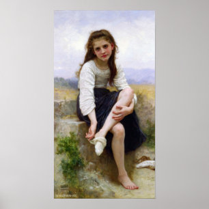 William-Adolphe Bouguereau-Before The Bath lg Poster