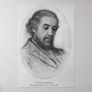 William Allingham, 1874 Poster