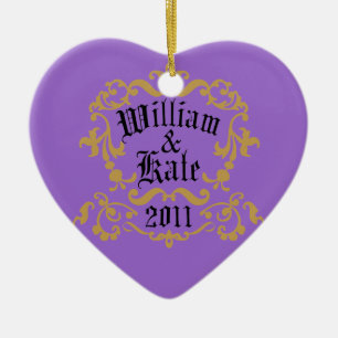 William and Kate 2011 Ceramic Tree Decoration