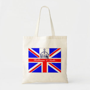 William and Kate tote Bag