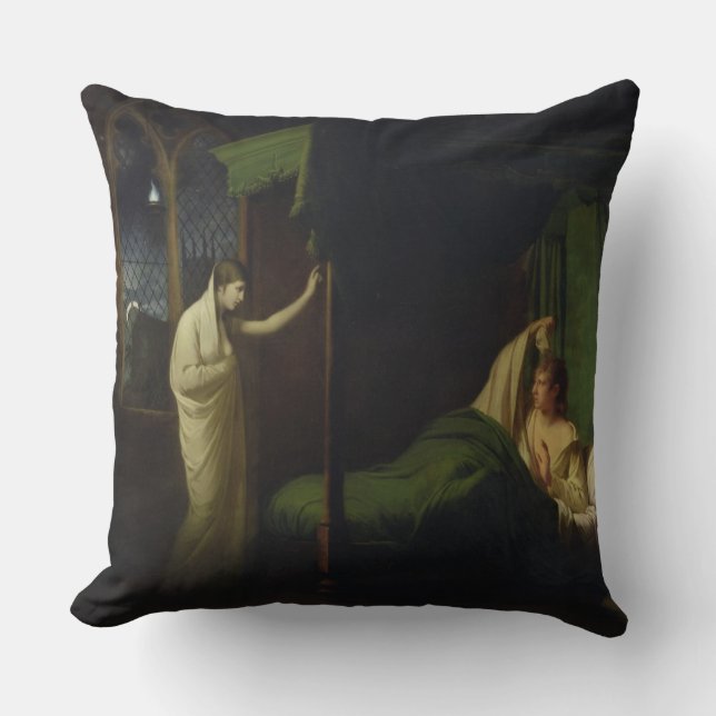 William and Margaret from the 'Reliques of Ancient Cushion (Front)