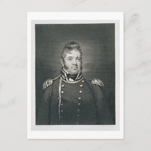 William Bainbridge (1774-1833) engraved by George Postcard (Front)