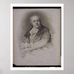 William Blake (1757-1827) engraved by Luigi Schiav Poster