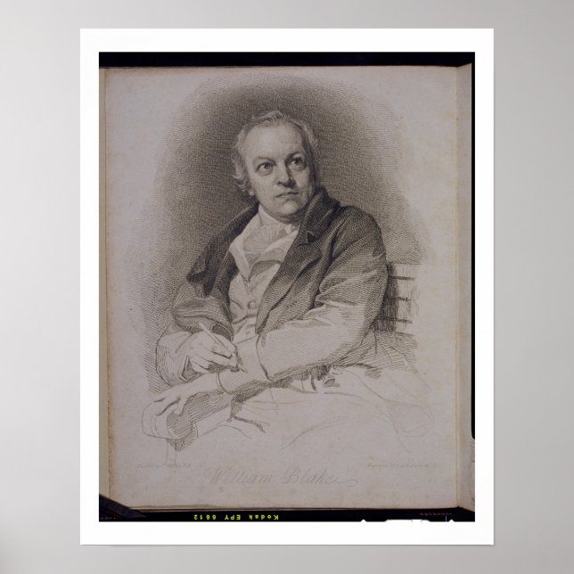 William Blake (1757-1827) engraved by Luigi Schiav Poster (Front)