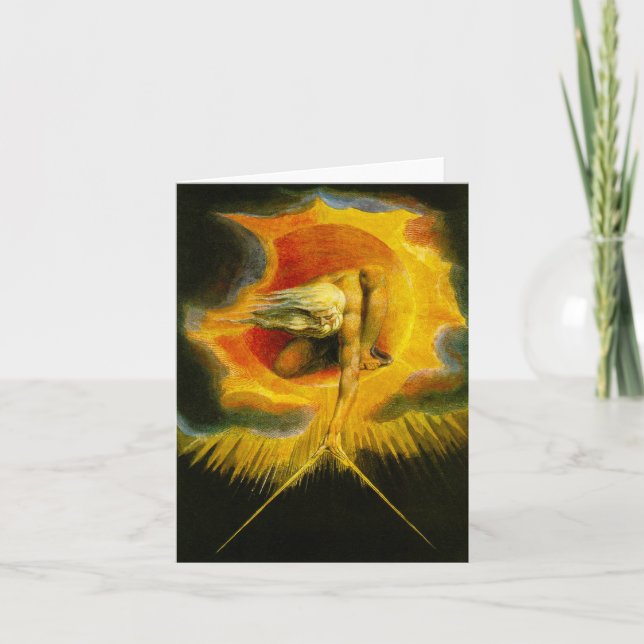William Blake Ancient of Days Card (Front)