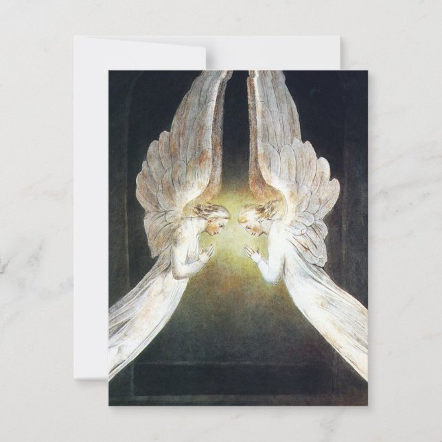 William Blake Angels Invitations (Front)