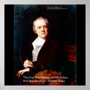William Blake "Become Wise" Wisdom Posters