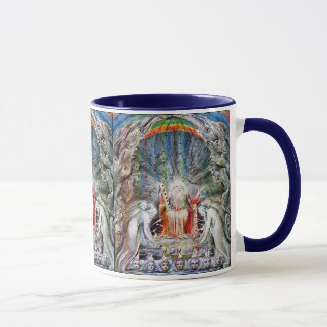 William Blake: Before the Divine Throne Mug (Right)