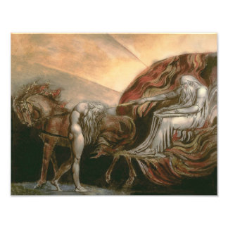 William Blake "God Judging Adam" Photo Print