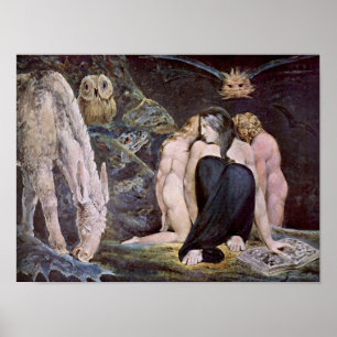 William Blake - Hecate; Night of Enitharmon's Joy Poster