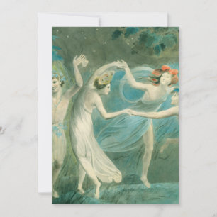William Blake Midsummer Night’s Dream Invitation