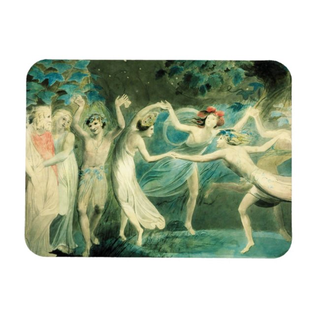 William Blake Midsummer Night’s Dream Magnet (Horizontal)