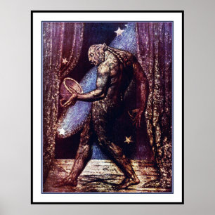 William Blake Poster: Ghost of a Flea Poster