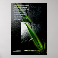 William Blake "silent delight" poem quote poster