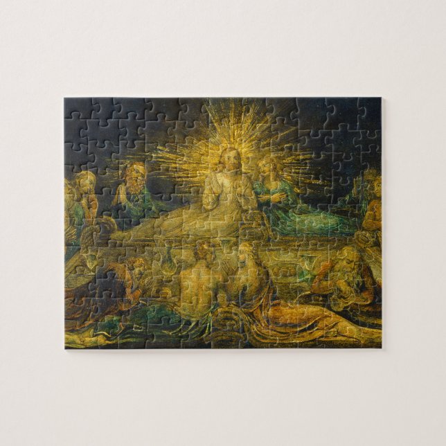 William Blake | The Last Supper, 1799 (tempera on  Jigsaw Puzzle (Horizontal)