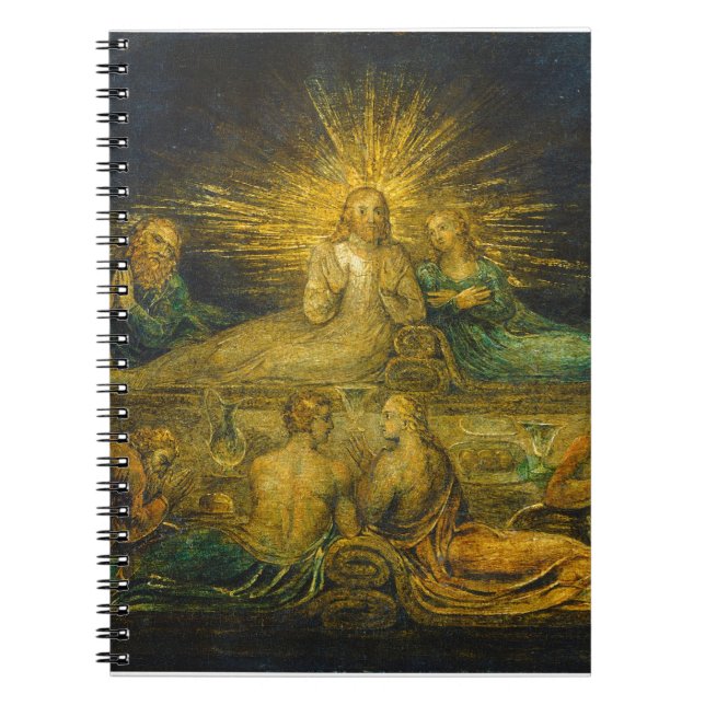 William Blake | The Last Supper, 1799 (tempera on  Notebook (Front)