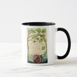 William Blake   The Sick Rose, from Songs of Innoc Mug