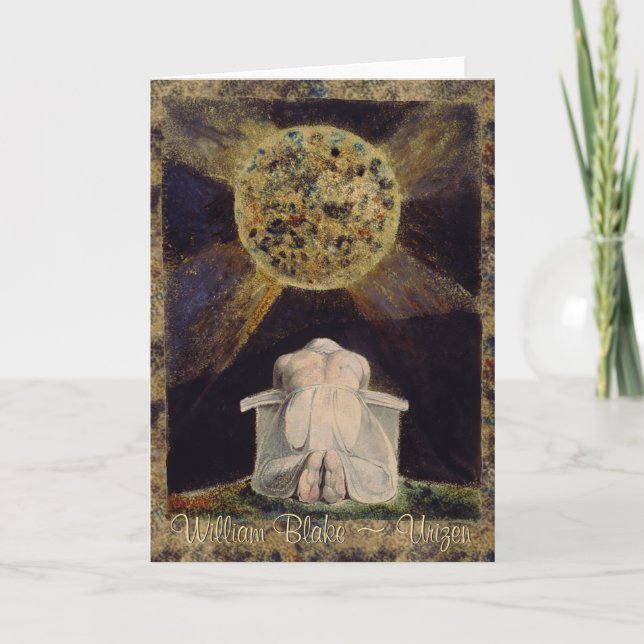 William Blake Urizen CC0488 Greeting Card (Front)