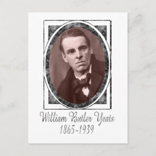 William Butler Yeats Postcard