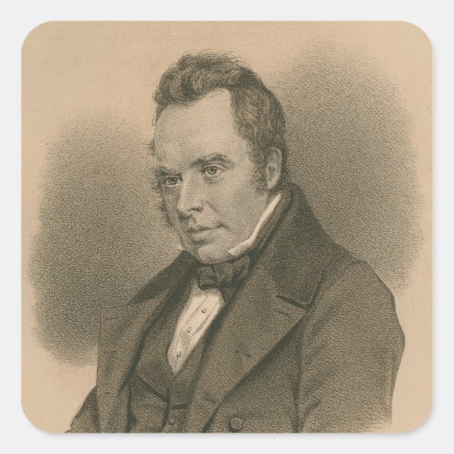 William Carleton Square Sticker (Front)