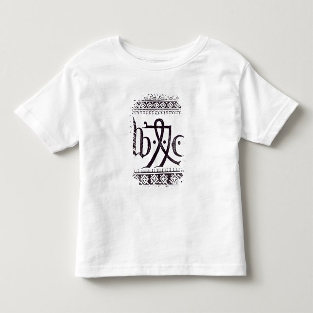 William Caxton's  Print Mark Toddler T-Shirt (Front)