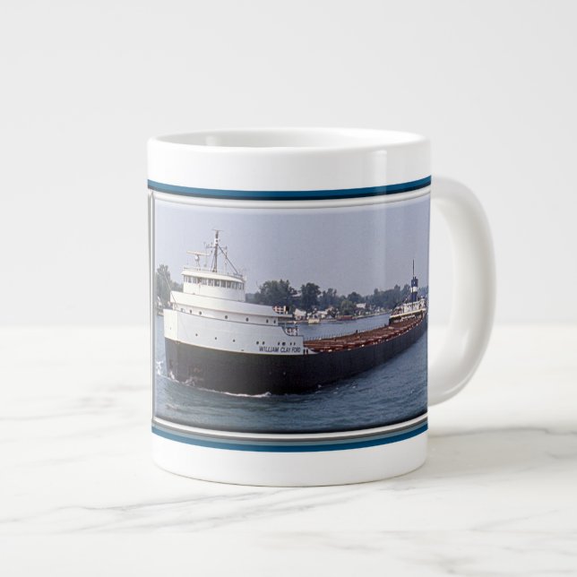 William Clay Ford info jumbo mug (Front Right)