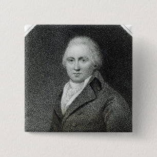 William Cobbett 15 Cm Square Badge