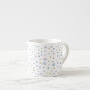William Confetti Watercolor Dots Espresso Mug
