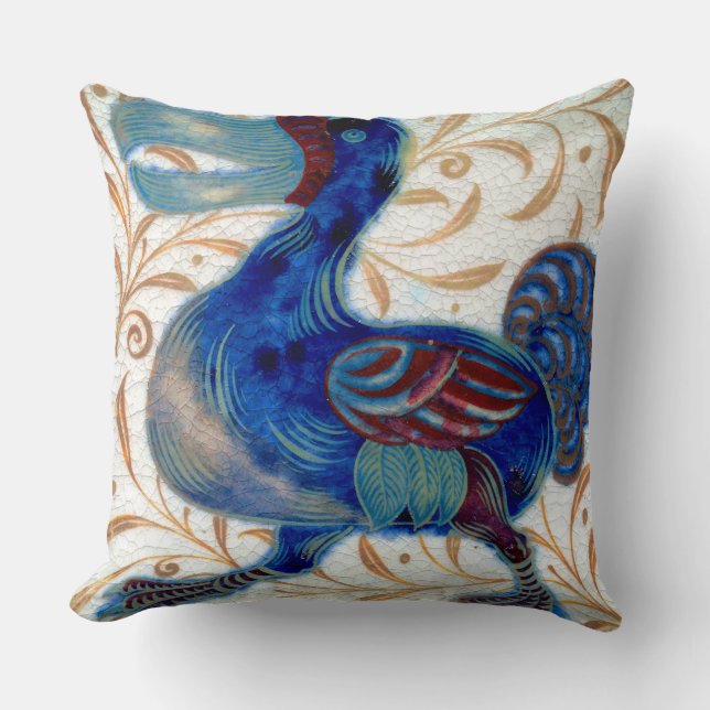 William De Morgan The Dodo Cushions (Front)