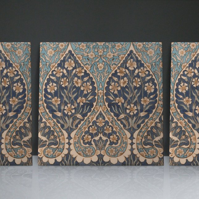 William De Morgan Unreleased Floral Timeless Ceramic Tile (Creator Uploaded)