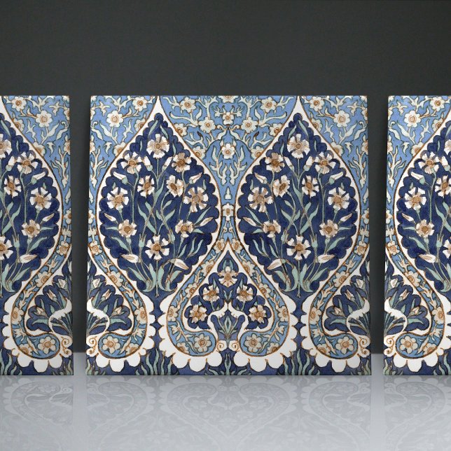 William De Morgan Unreleased Floral Timeless Ceramic Tile (Creator Uploaded)