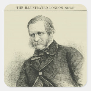 William Fox, Esq. Square Sticker