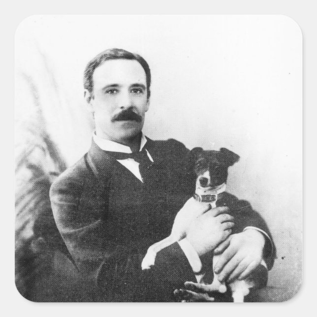 William Friese-Greene Square Sticker (Front)