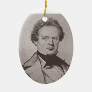 William Gilmore Simms Ceramic Tree Decoration