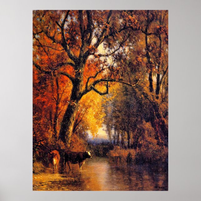 William Hart, The Winter's Edge, fine art Poster (Front)