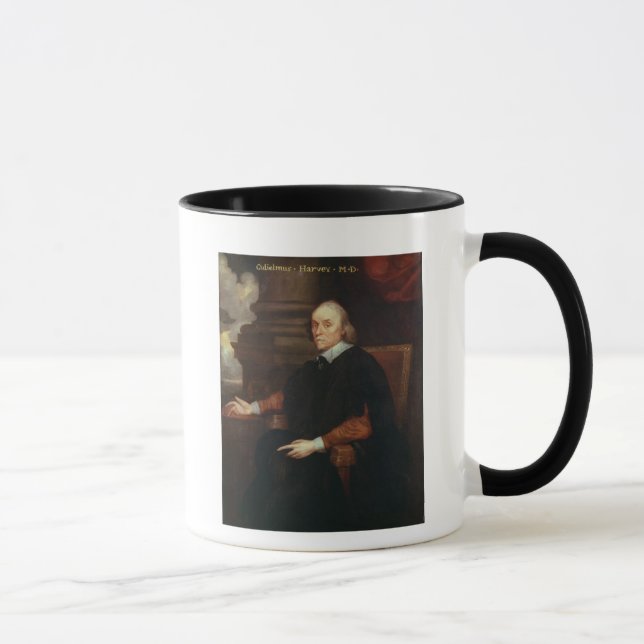 William Harvey  Royal physician, 17th century Mug (Right)