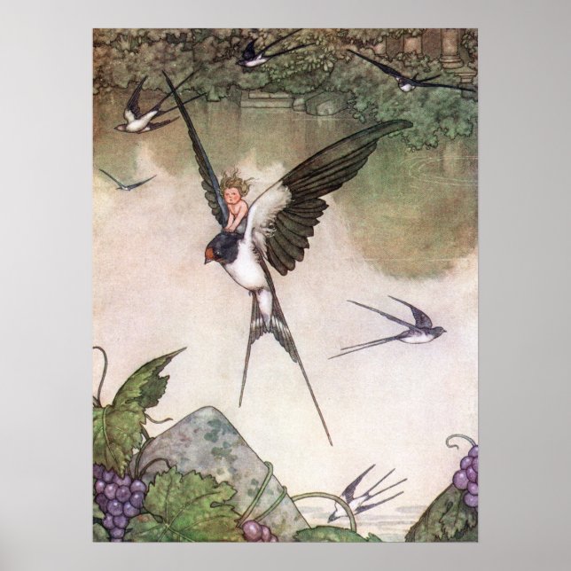 William Heath Robinson - Tommelise Poster (Front)