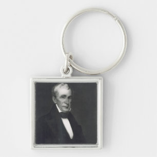 William Henry Harrison, 9th President of the Unite Key Ring