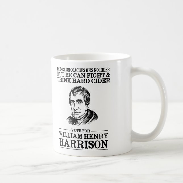 William Henry Harrison Coffee Mug (Right)