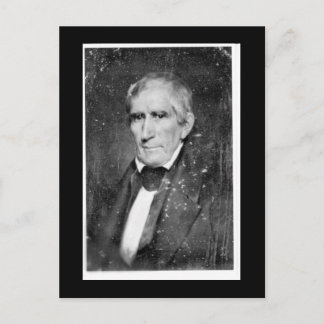 William Henry Harrison vintage photo postcard