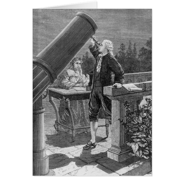 William Herschel  Discovers the Planet Uranus (Front)