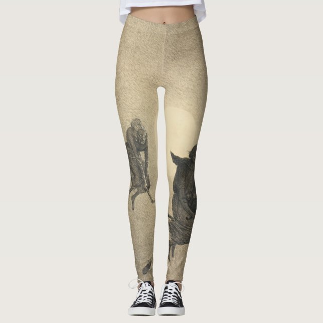 William Holbrook Beard The Witch's Ride 1870 Leggings (Front)