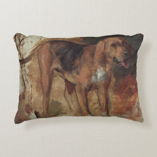 William Holman Hunt - Study of a Bloodhound Decorative Cushion