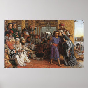 William Holman Hunt The Finding of the Saviour Poster