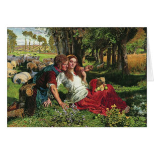 William Holman Hunt The Hireling Shepherd