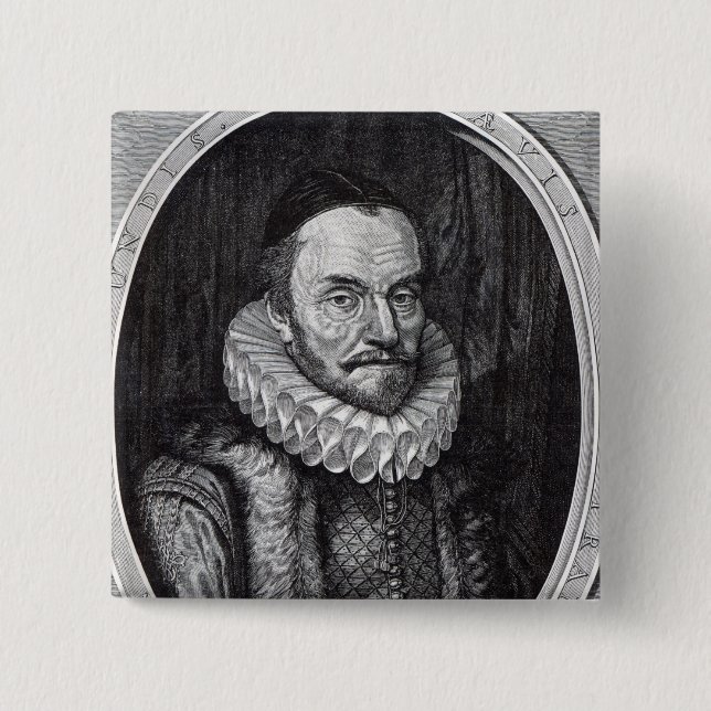 William I Prince of Orange 15 Cm Square Badge (Front)