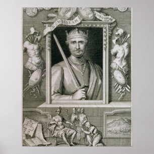 William I the Conqueror (1027-87) King of England Poster