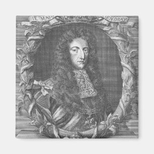 William III  Stadholder and King of England Magnet
