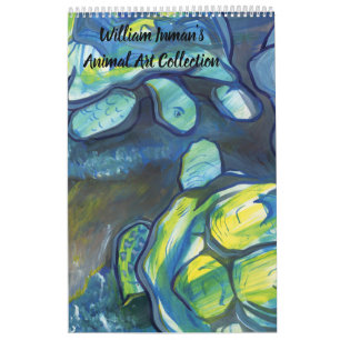 William Inman's Animal Art Collection Calendar